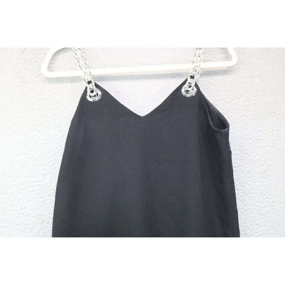 Michael Kors Sleeveless Chain Straps Short Dress-Size 4-Whimsigoth-Witchy